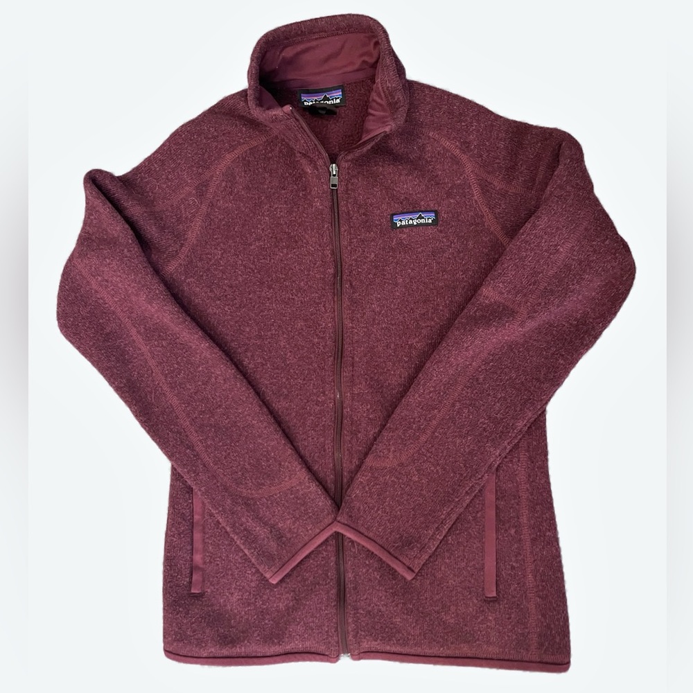 Patagonia Better Sweater Night Plum in XS zip up